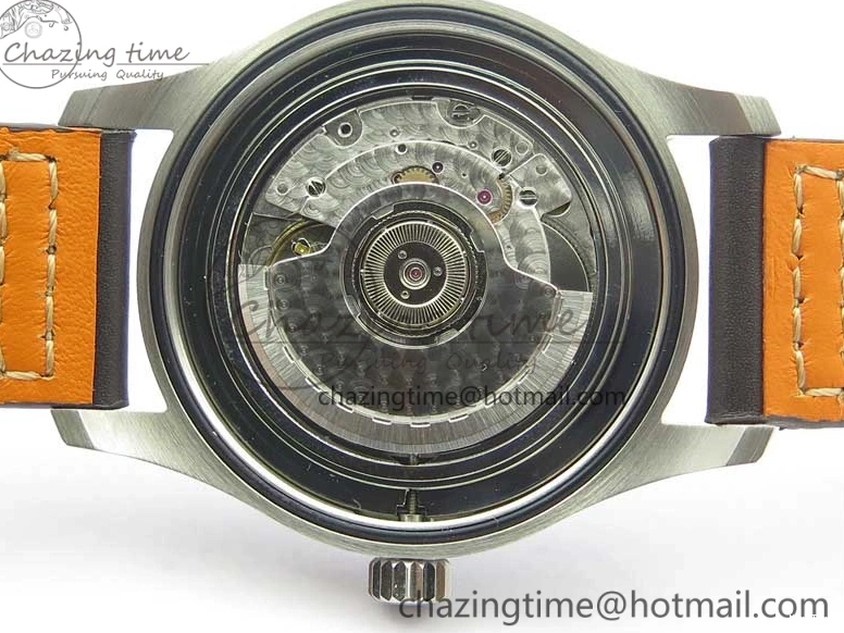 MIROTIME 0419 MARK XVIII Le Petit Prince IW327004 SS FKF 1:1 Best Edition Blue Dial On Brown Leather Strap Trendsetting 7117